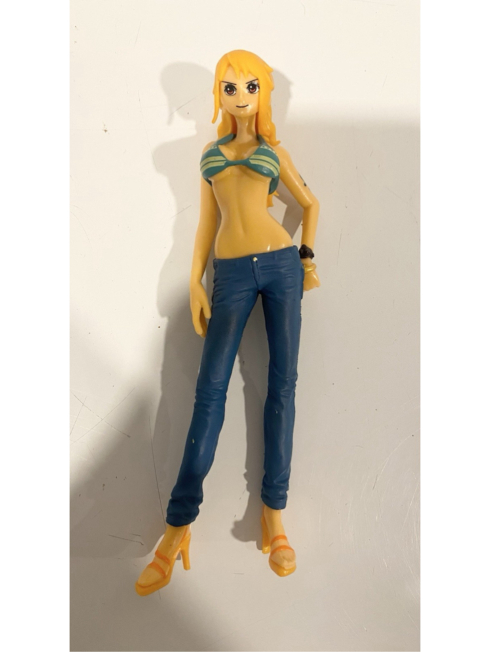 One Piece Grandista Nami Figure Bandai Spirits Anime PVC 7.5” No Box